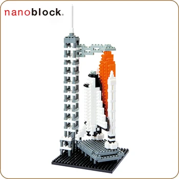 De Brand Nou Nanoblock Centrul Spațial NBH 014 Kawada 540 Buc Construirea de Blocuri de Diamant Mini Orașe Modelul Truse de Jucarii Creative Pentru Copii