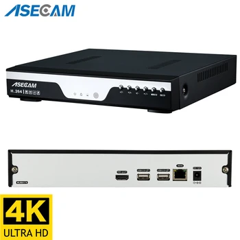 Super 8MP 4K NVR Recorder Video H. 265 Onvif Rețea 4MP 1080p Camera IP RJ45 P2P XMeye 25CH 5MP Supraveghere Video