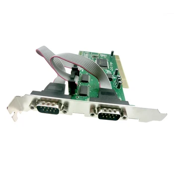 PCI Serial Port Card PCI Cu 2 Porturi RS232 COM Converter Card