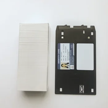 50pcs/ 0.45 mm Fierbinte de Vânzare Gol Dublu Fețe Printabile Inkjet Card PVC cu Finisaj Lucios de Imprimare Epson sau Canon Imprimanta