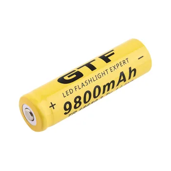 10buc/lot baterie 18650 3.7 V 9800mAh Litiu Li-ion baterie reîncărcabilă pentru lanterna Led-uri Lanterna li-ion baterie