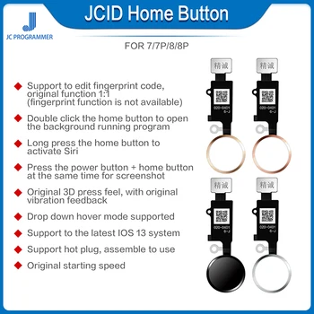 JCID 6 Gen Home Buton Universal de Reparare Funcția de Întoarcere pentru iPhone 7/7plus/8/8plus