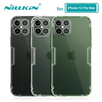Caz moale pentru iPhone 12 Mini Nillkin Nature Clar Moale Silicon TPU Acoperire pentru iPhone 12 Pro Max Cazul