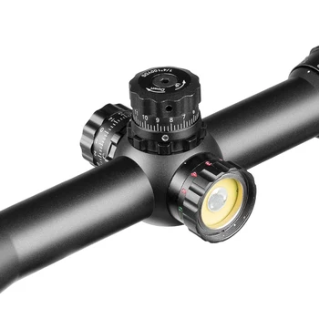 LEAPERS 4-16X40 Riflescope Tactice Optice Pușcă domeniul de Aplicare Roșu, Verde Și Albastru Dot Sight Iluminat Teoretice Vedere Pentru Vânătoare domeniul de Aplicare