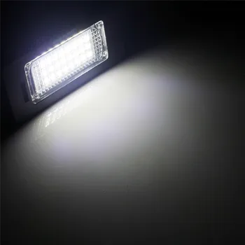ANGRONG 2x Canbus LED Numărul de Înmatriculare Lampă de Lumină Pentru BMW 1 2 3 4 5 Seria X E82 F22 F32 E39 E60 E90 E92 E84