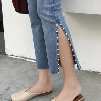 Ieftine en-gros 2019 nouă Primăvară Vară Toamnă Fierbinte de vânzare de moda pentru femei casual Pantaloni din Denim BW59