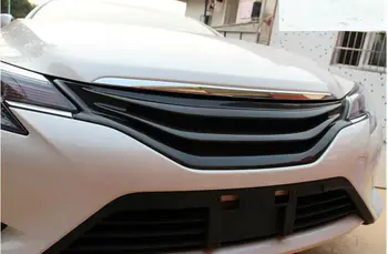 GS stil real fibra de Carbon auto grila fata grila pentru TOYOTA MARK X JUDIT 2013-2018, auto tuning
