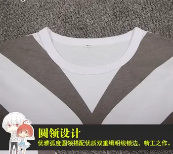 Anime Un Anumit Indice Magic Accelerator Cosplay Costum cu Maneci Lungi T-shirt de zi cu Zi Casual Tricou