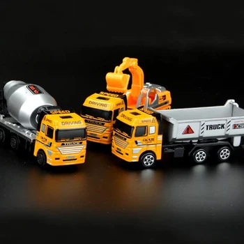 1:64 Camion cu Scara Pompieri Camion Vehicul de Inginerie Simulare de Sunet și Lumină Camion Camion de Incendiu Copil Jucărie de Învățământ
