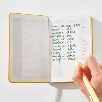 Simplu de a învăța engleză, învăța Cuvinte Japoneze Notebook de Buzunar Papetărie Drăguț Notebook-uri de memorie Cuvânt învăța de Vocabular memora cartea