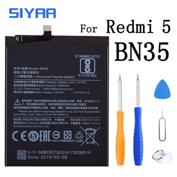BM41 BM44 BM47 BN42 BN35 Pentru Xiaomi Redmi 3 3S 4X 4 5 Hongmi 1S 3X Înlocuirea Bateriei Capacitatea Reală de Telefon Mobil Bateria