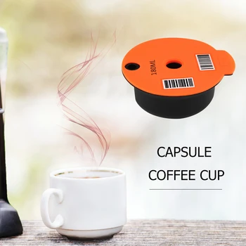 Din Plastic reutilizabile Capsula de Cafea Ceașcă de unică folosință Filtru Coșuri Pod + Lingura Perie pentru Bosch-s Tassimoo Cafe Gadget-uri de Bucătărie