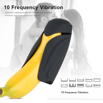Omul Masturbator Cupa Adanc pe Gat Jucarii Sex Clip de Aspirație 10 viteze Vibratoare de Încărcare USB Vibrator de Masaj Erotic Jucarii Sexuale Pentru Bărbat