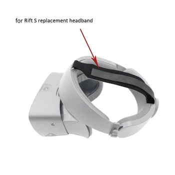 Set de Căști VR Pânză Curea Confortabil Ochelari de Realitate Virtuală, Centura de Inlocuit Bentita pentru Oculus Rift S