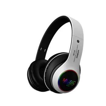 Wireless 5.0 Bluetooth Căști Pliabile Stereo Gaming Headset Support TF card LED-uri de Bas fără Fir Căști Cu Micphone