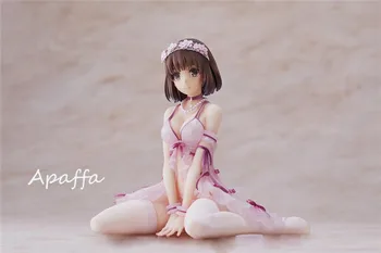 13cm Anime Sexy Fete Jucării Figura Saenai Eroina No Sodatekata Kato Megumi PVC Acțiune Jucării Figura Figura Pijamale de Colectare