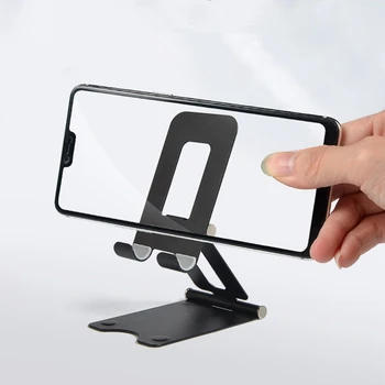 Metal Desktop Suport Comprimat Celulă de Tabel Pliabil Extinde Suport de Birou Suport pentru Telefonul Mobil, Stand Pentru iPhone iPad Suport Reglabil