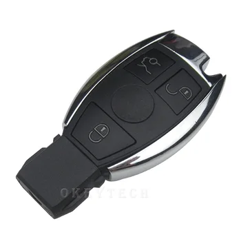 OkeyTech 3 Buton de Telecomanda Cheie Auto Shell Fob Caz Pentru Pentru Mercedes Benz a B C E S Class W245 W204 W205 W210 W212 W221 W222 CLK