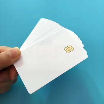 10BUC RFID Inteligent S50 Mi-tarif 1k Scriere Card NFC cu SLE4442 Cip Dual-Carduri de Securitate