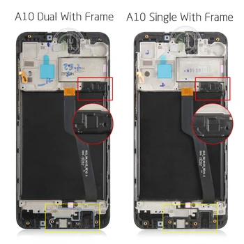 IPS Pentru Samsung A10G de Afișare Senzor Touch Ecran Digitizor de Asamblare Pentru Samsung A10G Panou de Sticlă Pentru Galaxy A10 G LCD Înlocui