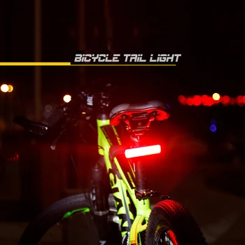 Biciclete Biciclete de Lumină LED-uri Impermeabil de Culoare Biciclete Rutier Lacrimă Stop USB Reîncărcabilă Ciclism de Siguranță lampa de Avertizare Pentru Bicicleta de Munte