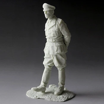 1/16 Erwin Rommel 1942, Rasina Model Soldat Figura GK, temă Militară de-al doilea Război Mondial, Neasamblate și nevopsite kit