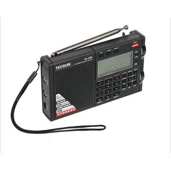 Tecsun PL-330 FMFM SUNT MW, LW SW DSP Receptor bandă laterală unică radio Digital Demodulare Stereo Radio SSB toate-band radio I3-011