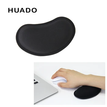 Negru mouse pad cu încheietura suport non-alunecare tastatura restul mat pentru jocuri confort parte restul mousepad pentru laptop de gamer