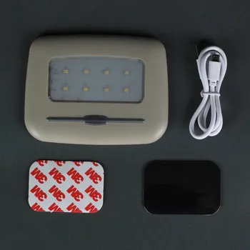 Auto-adeziv de Sus Lumina de Citit cu LED-uri Touch Dimmer Lumina de Noapte Coada Caseta de Lumini Exigibilă Universal NOU Multifuncțional de Calitate