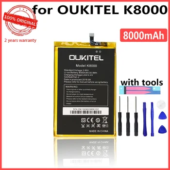 Original 8000mAh baterie Pentru Oukitel K8000 Bateria de Înlocuire Telefon Mobil Baterie+numărul de Urmărire