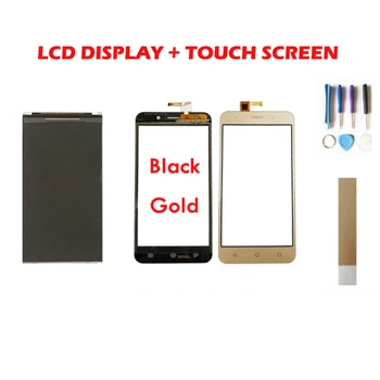 LCD Marcaj:15-22211-3259-2 Pentru Vertex Impresiona Noroc Display LCD + Touch Screen, Senzor de Sticla Separate de Aur Negru cu banda si instrumente