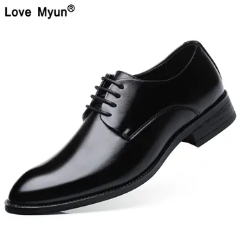 Pantofi pentru barbati brand de lux formale pantofi barbati stilist de moda italiana mens pantofi office din piele tenis masculino adulto 635