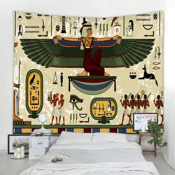 Egiptene Antice Egipt Tapiserie De Perete Acasă Cămin Decor Cuvertură Arunca Art Decor Acasă