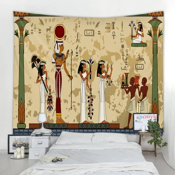Egiptene Antice Egipt Tapiserie De Perete Acasă Cămin Decor Cuvertură Arunca Art Decor Acasă