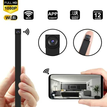 1080P DIY WiFi Portabil Mini Camera IP P2P Wireless Micro Webcam camera Video Recorder Video de Viziune de Noapte la Distanță Vedere support64g