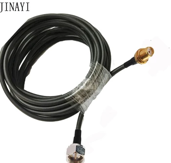50-3 Cablu Coaxial RG58 SMA de sex Masculin de sex Feminin de a F tată conector RF Adaptor Cablu de 50ohm 1m 3m 5m 10m