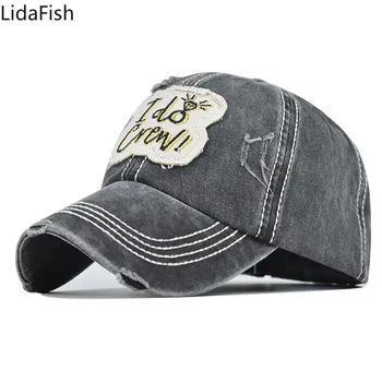 Bumbac Retro șapcă de baseball hat pentru femei barbati Hip hop tata pălăria în aer liber Snapback sportive, sepci Trucker Hat Capac