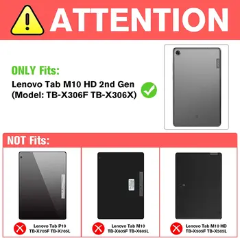 Caz pentru Lenovo Tab M10 HD (2nd Gen) 10.1