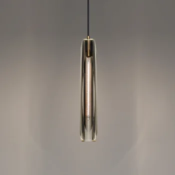 Postmodern minimalist lux lumina candelabru de cristal cupru dormitor noptieră sala de mese decorative candelabru