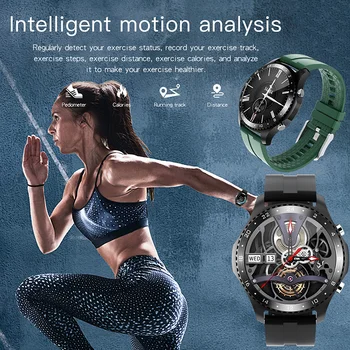 Ceas inteligent Femeile Temperatura Corpului ECG Tensiunii Arteriale Sport Fitness Tracker Monitor de Ritm Cardiac Bărbați Memento Apel SmartWatch 2020
