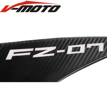 2018 Pentru Yamaha FZ-07 FZ07 2013 2016 Protector Anti-alunecare, Rezervor Tampon de Autocolant de Gaze Genunchi Prindere Tracțiune Partea Decal fibra de Carbon