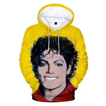 Fierbinte Cântăreț Michael Jackson Hanorac de Moda pentru Bărbați Tricou Cald Hanorac Michael Jackson Hip Hop Harajuku Bărbați Strada Tricou