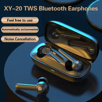 Bluetooth 5.0 Cască 9D Stereo Wireless Bluetooth pentru Căști Căști de Anulare a Zgomotului de Sport rezistent la apa cu Cască Cu Microfon