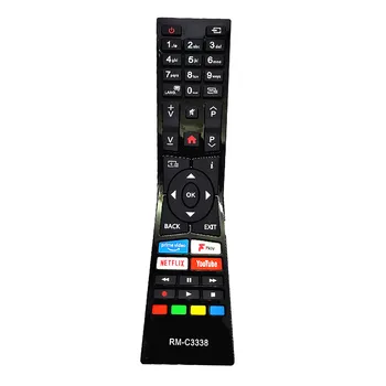 Noul RM-C3338 Replacemen pentru JVC Smart TV LED de Control de la Distanță pentru LT24C680 LT-24C680 cu Prim video de pe Youtube, NetFlix Fplay