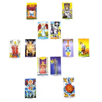 Versiunea în limba engleză Carte de Tarot Soarta Divinație Tarot Punte de Bord Cărți de Joc Rider Waite Tarot