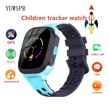 Copii Tracker 4G Ceas Inteligent GPS de poziționare WIFI Apel Video Impermeabil apel SOS HD camera tracker Fată Băiat Inteligent ceas T8 1buc