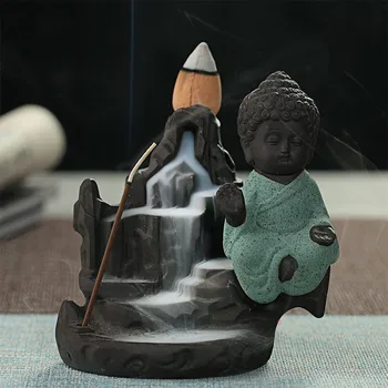 Budismul Creative Decor Acasă Mici Buddha Tămâie Stick Suportul De Retenție Arzător De Tămâie Folosi In Biroul De Acasa Ceainărie