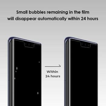 Benks Hidrogel Film Pentru Huawei Mate 30-Pro HD cu Ecran Acopere Complet Adeziv UV Pentru Huawei P30 Pro de Protecție Moale Film Cu Amprente