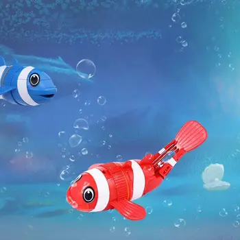 Robot De Pește Jucării De Înot De Pește Electronice Baie Jucărie Robotic Animale De Companie Inot Pentru Copii Jucărie De Apă Pescuit Decorarea Se Comporte Ca Adevărați