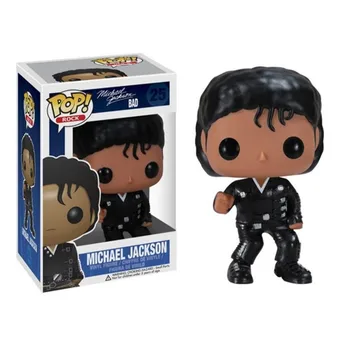 FUNKO POP Michael Jackson Beat It de Acțiune Figura Jucării 10CM PVC de Colectie Model pentru Copii Chritsmas Cadouri
